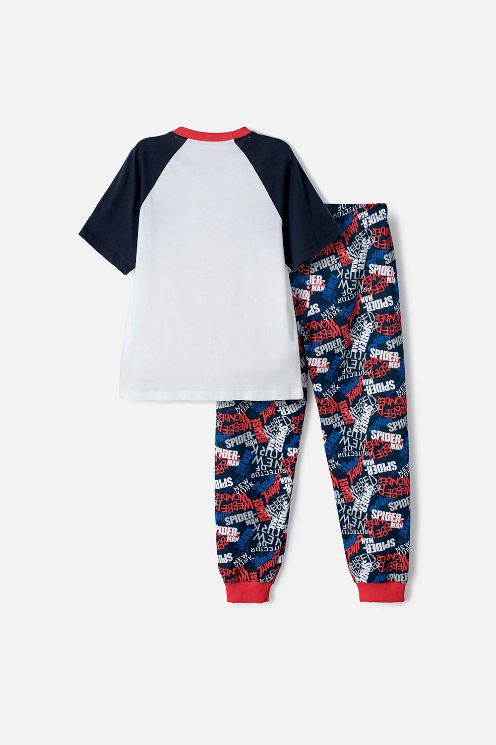 PIJAMA DE SPIDERMAN PANTALÓN LARGO MULTICOLOR PARA NIÑO