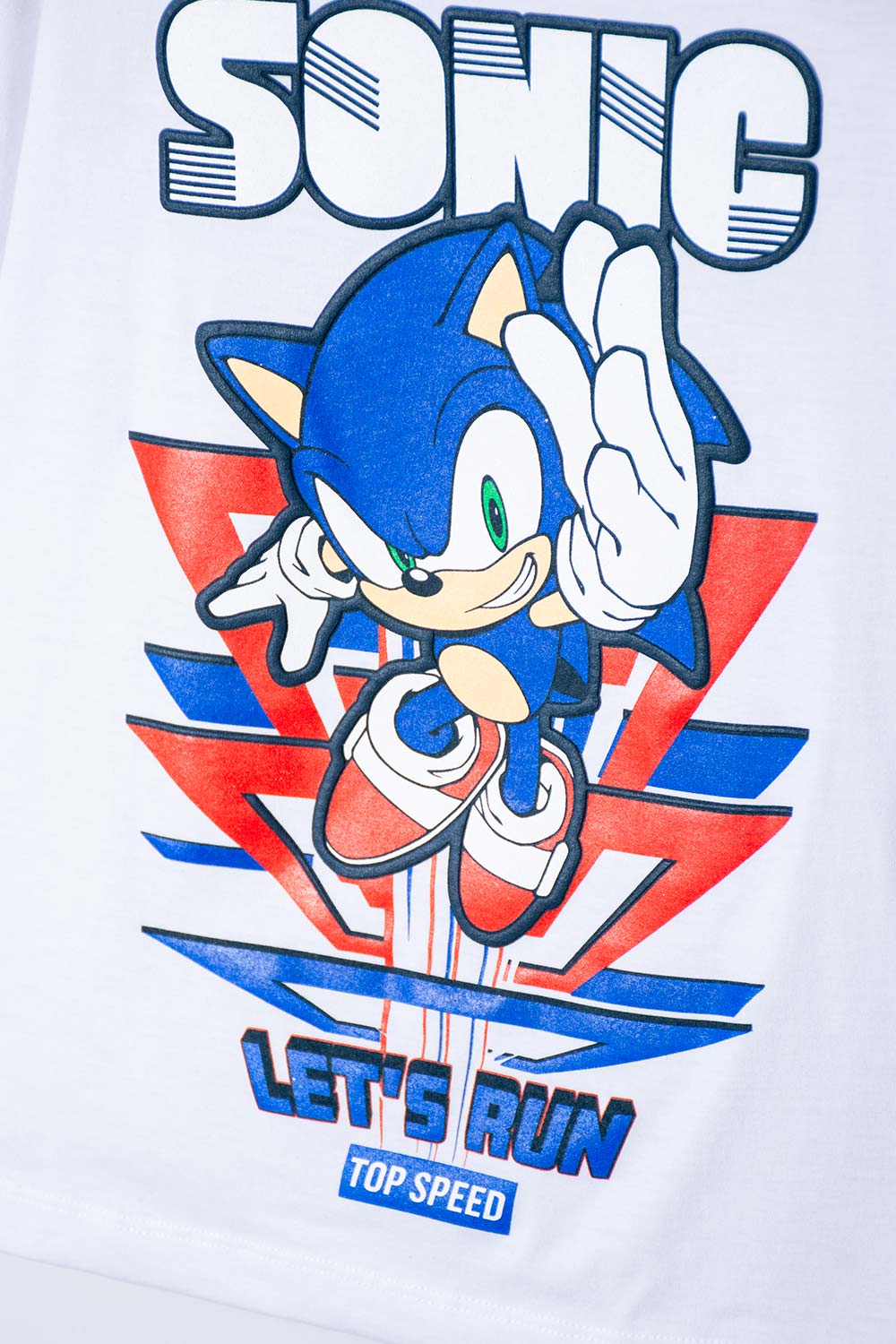 PIJAMA DE SONIC PANTALÓN LARGO MULTICOLOR PARA NIÑO