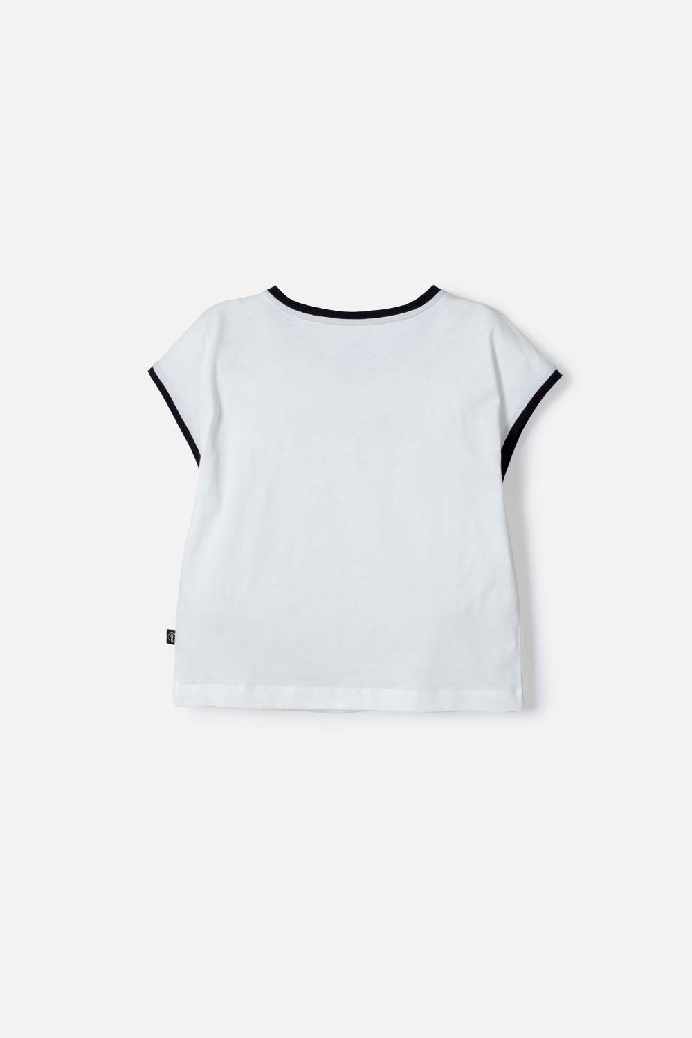 CAMISETA DE K-POP DEMON HUNTERS MANGA CORTA BLANCO PARA NIÑA