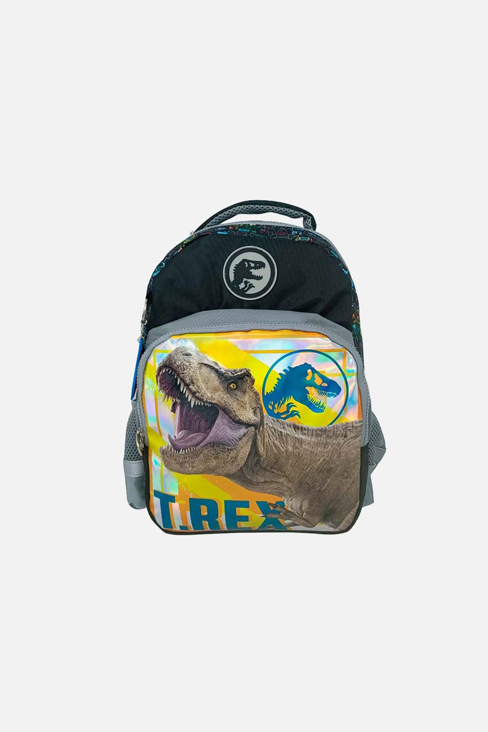 MORRAL BACKPACK14"PREMIUM NEGRO DE JURASSIC PARA NIÑO