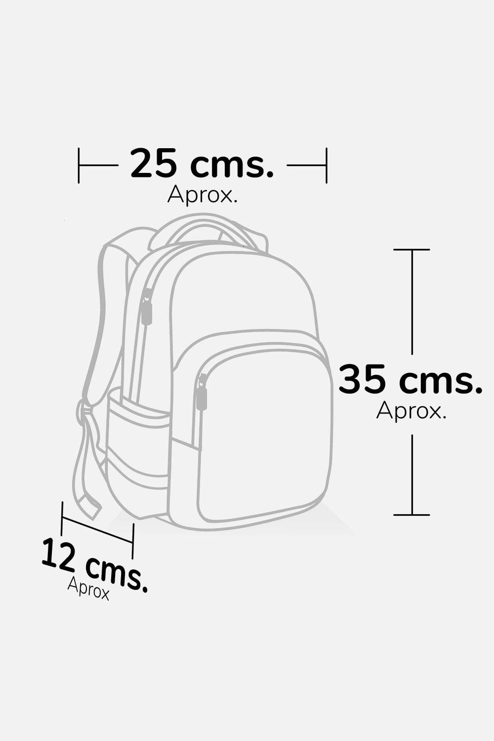MORRAL BACKPACK14"PREMIUM NEGRO DE JURASSIC PARA NIÑO