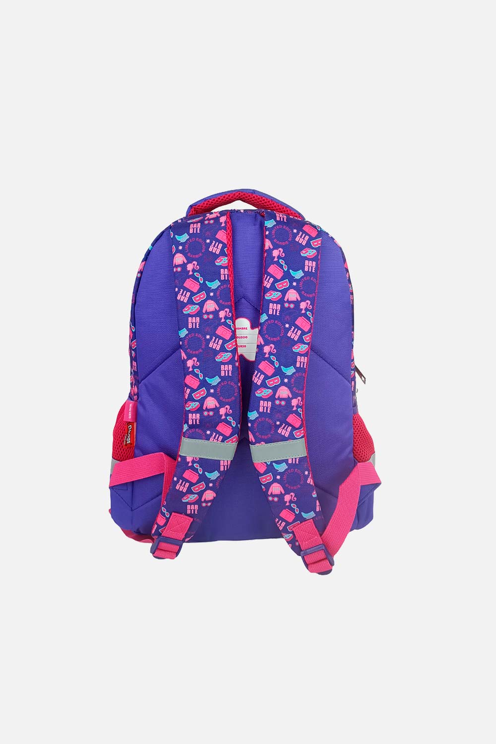 MORRAL BACKPACK1 6,5 PREMIUM MORADO DE BARBIE PARA NIÑA