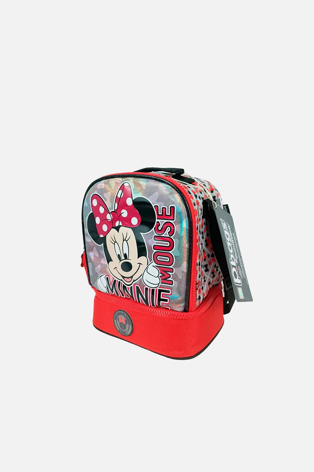 LONCHERA PREMIUM ROJO DE MINNIE MOUSE PARA NIÑA