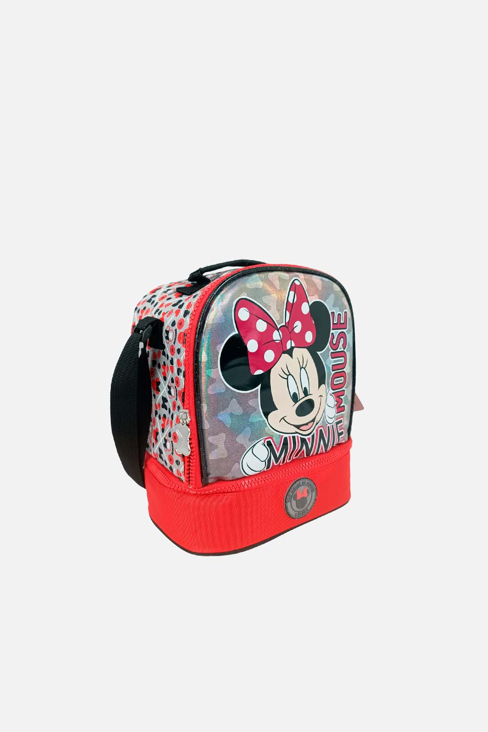 LONCHERA PREMIUM ROJO DE MINNIE MOUSE PARA NIÑA