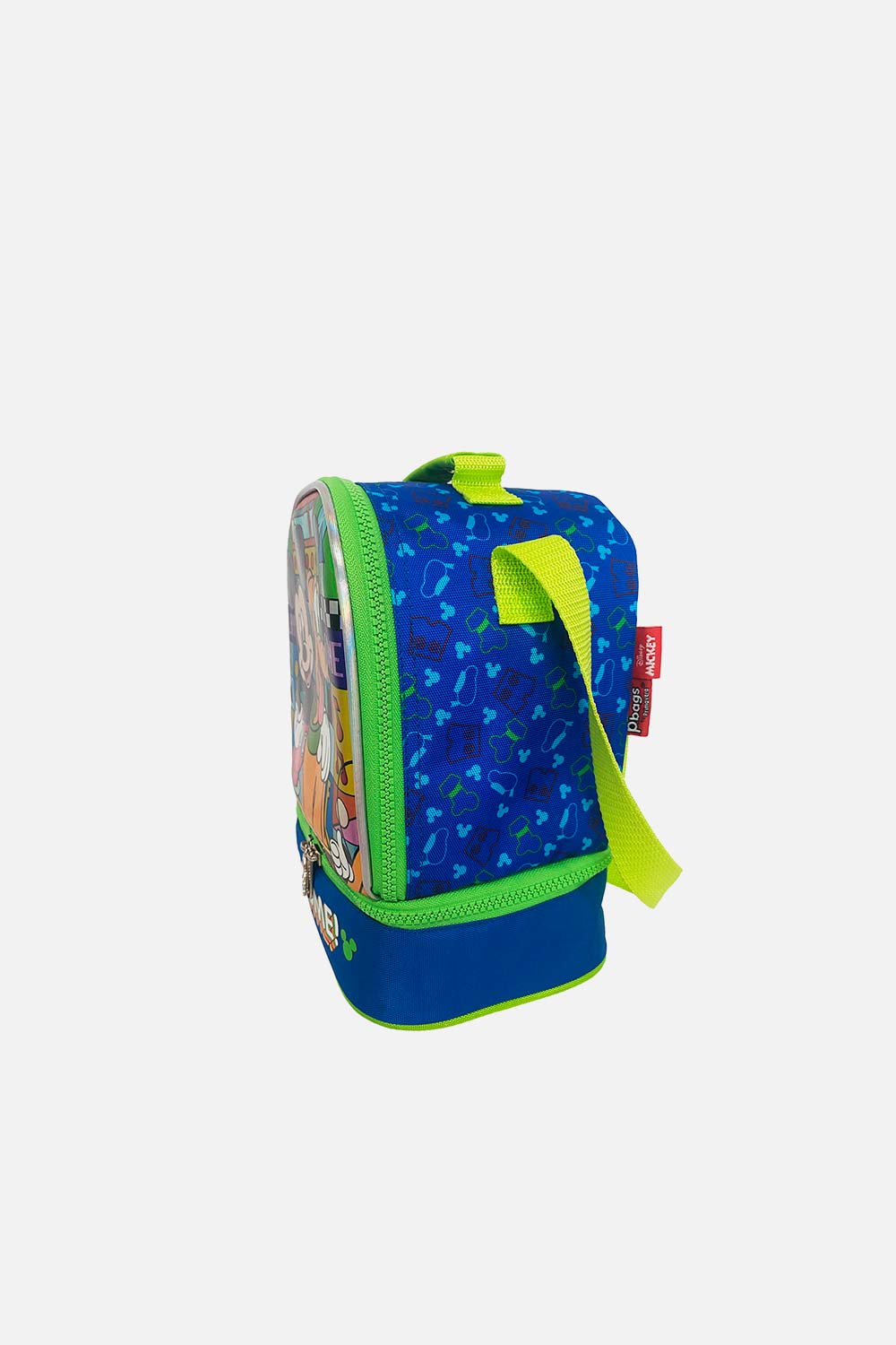 LONCHERA PREMIUM VERDE DE MICKEY MOUSE PARA NIÑO