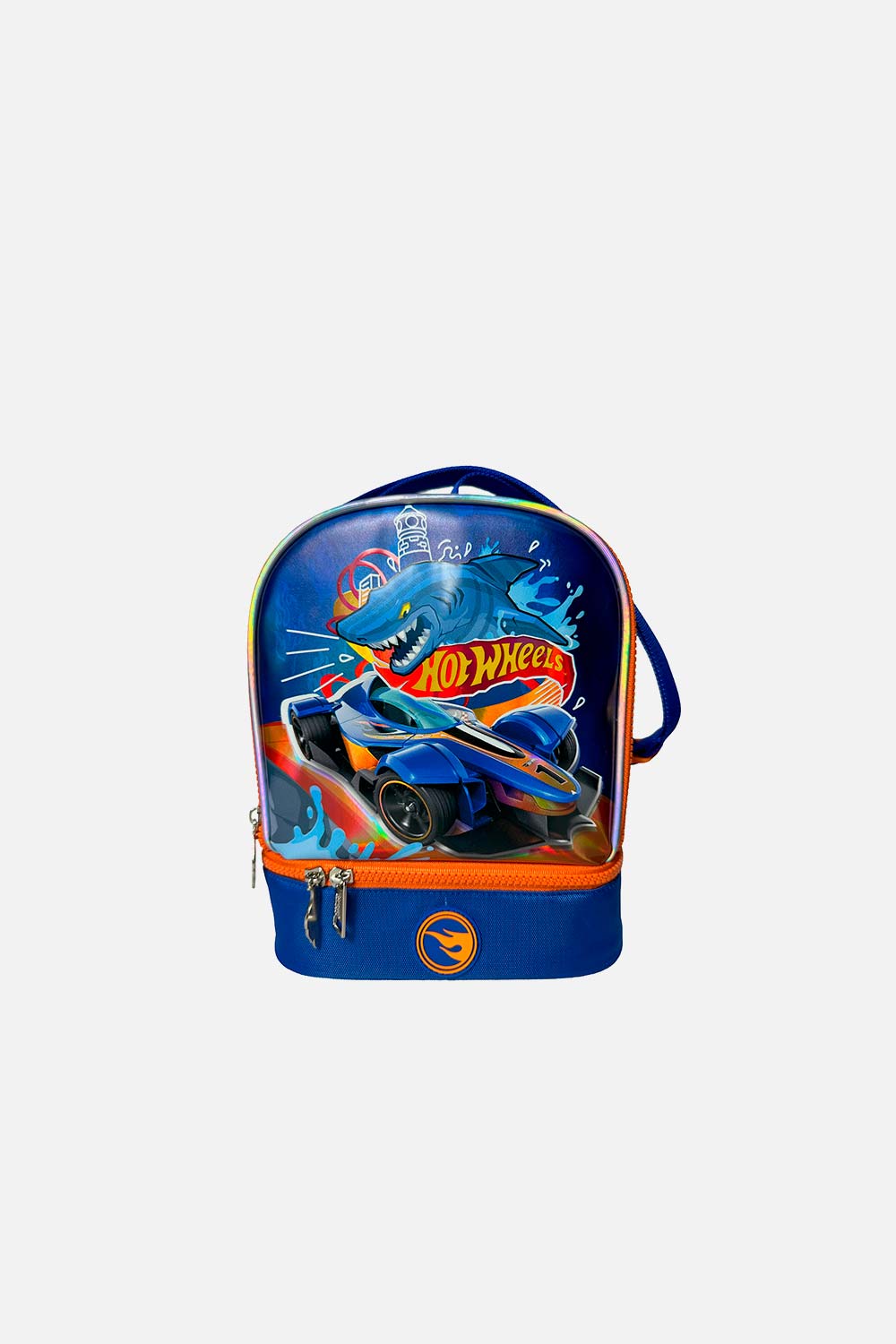 LONCHERAPREMIUM AZUL DE HOT WHEELS MOUSE PARA NIÑO