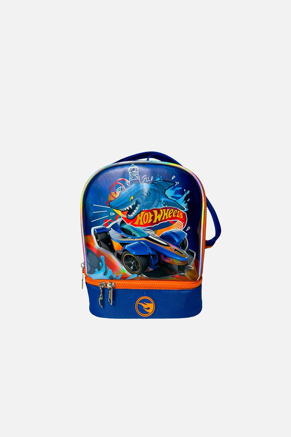 LONCHERAPREMIUM AZUL DE HOT WHEELS MOUSE PARA NIÑO