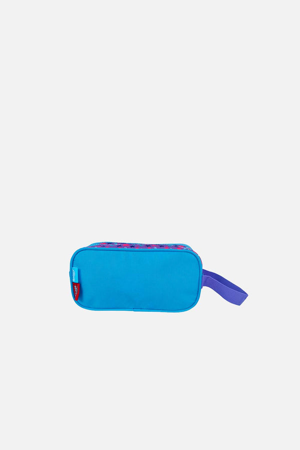 CARTUCHERA PREMIUM AZUL/MORADO DE BLUEY PARA NIÑA