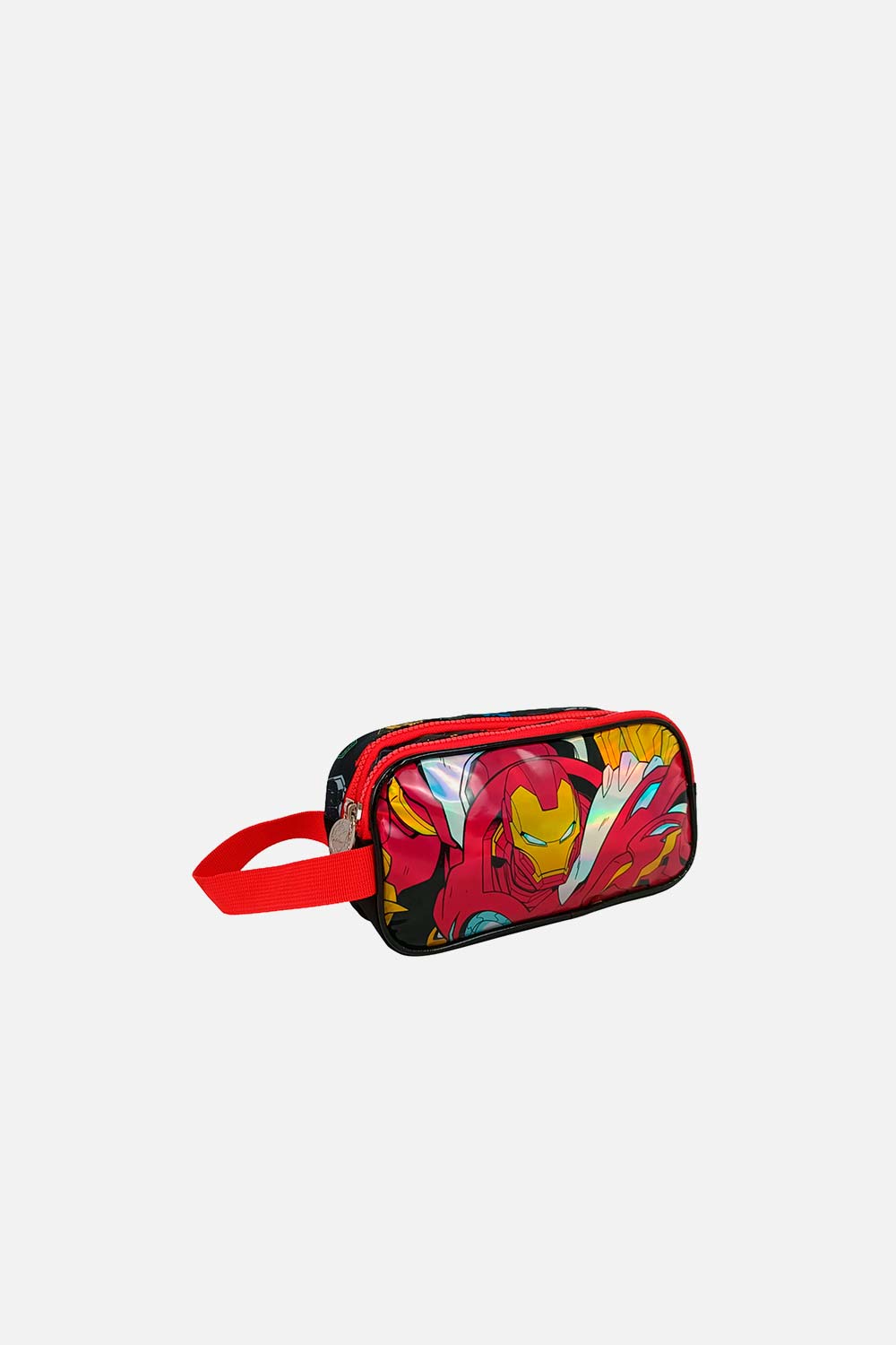 CARTUCHERA PREMIUM ROJO DE AVENGERS PARA NIÑO