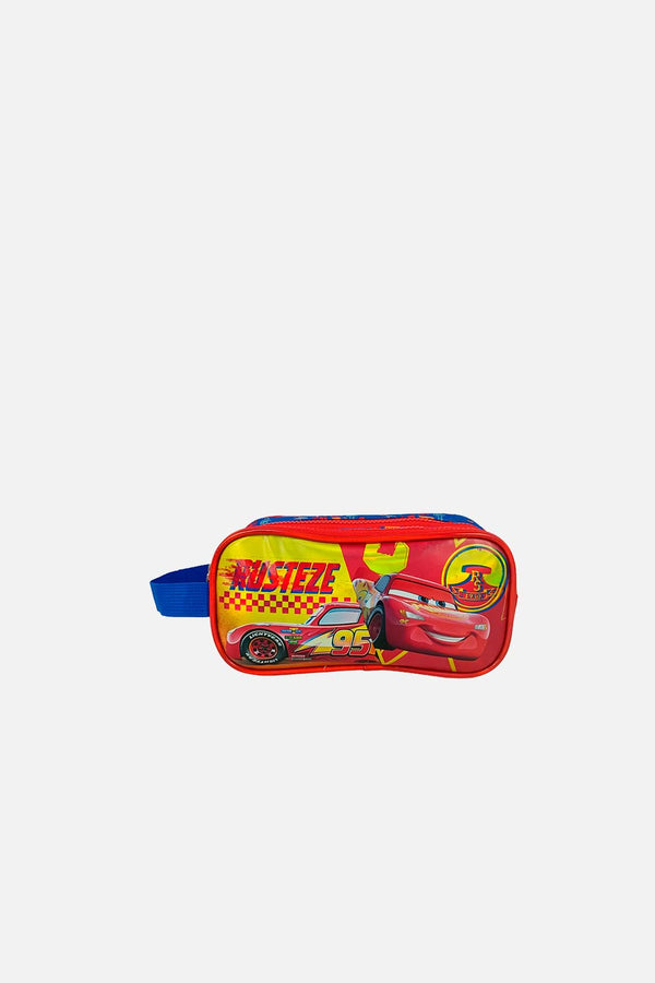 CARTUCHERA CARTUCHERA PREMIUM ROJO DE CARS PARA NIÑO