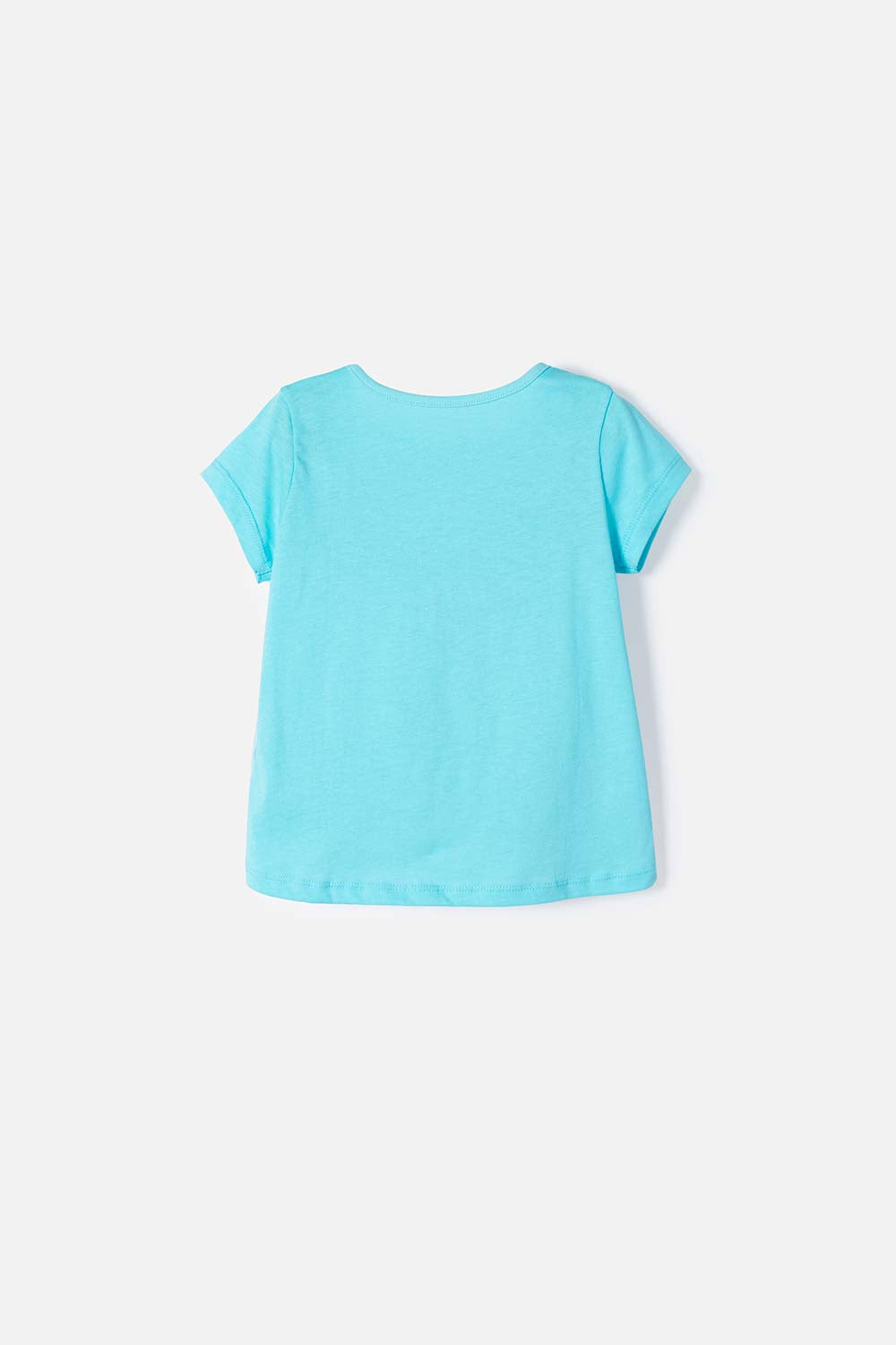 CAMISETA DE FROZEN MANGA CORTA AZUL PARA NIÑA 2T A 5T