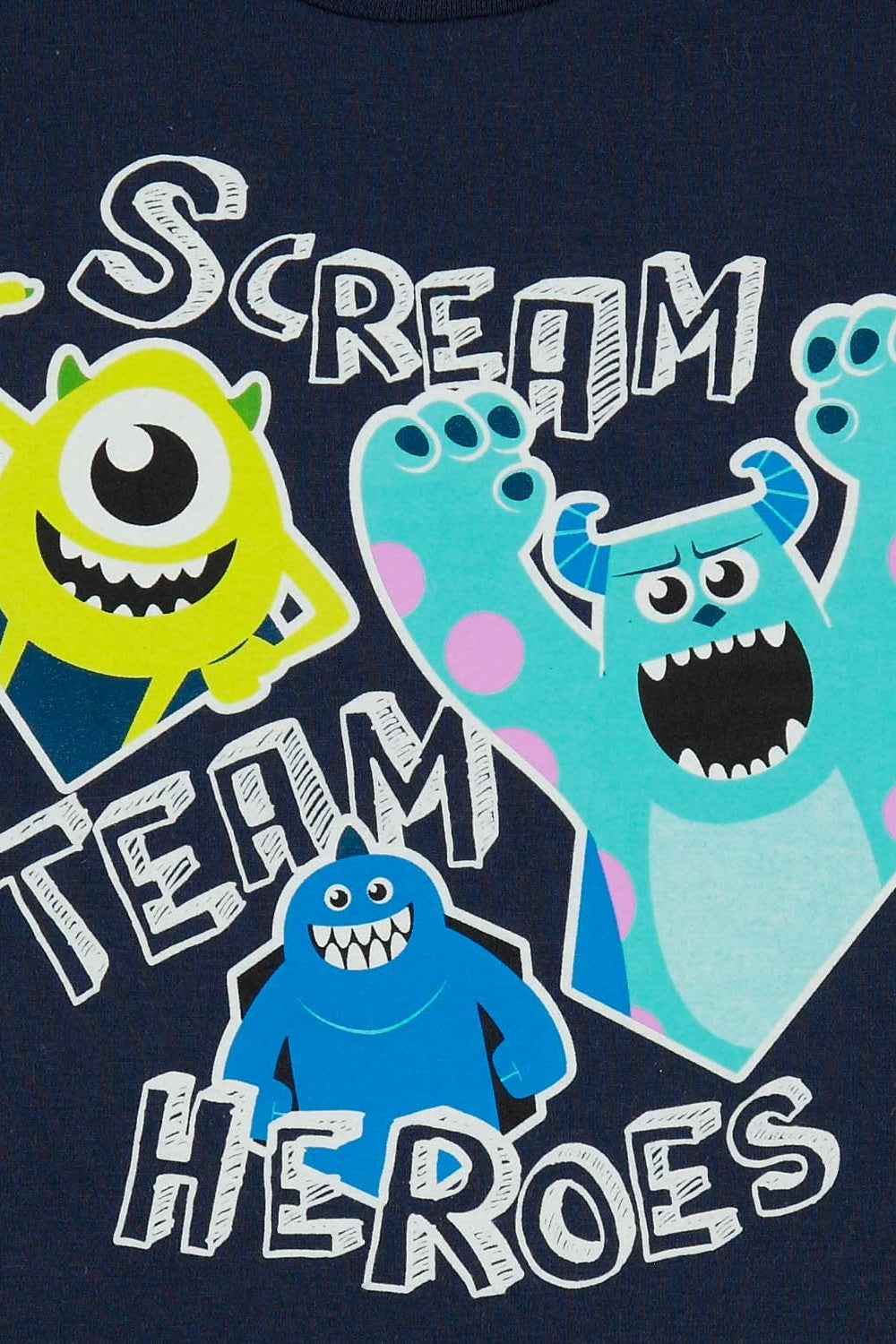 CAMISETA DE MONSTER UNIVERSITY MANGA CORTA PARA NIÑO 2T A 5T