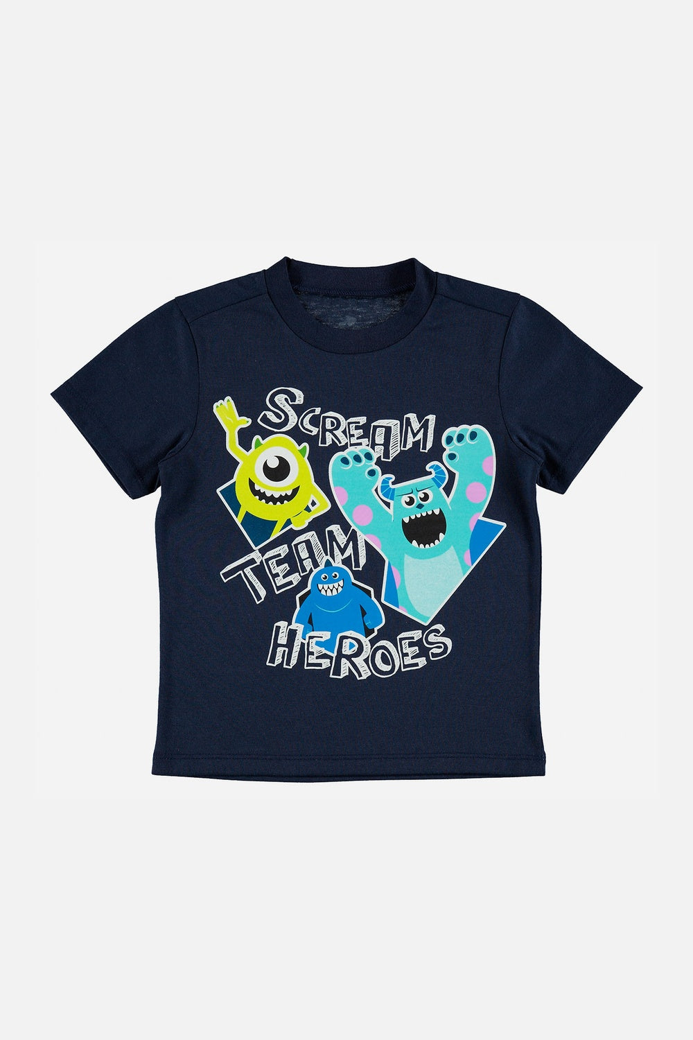 CAMISETA DE MONSTER UNIVERSITY MANGA CORTA PARA NIÑO 2T A 5T