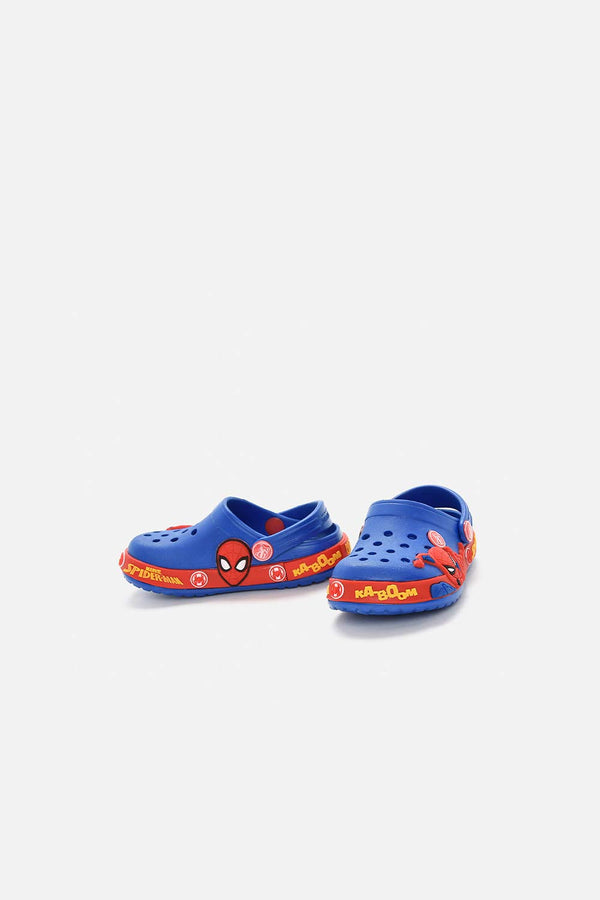 SUECO DE SPIDER-MAN AZUL Y ROJO PARA NIÑO
