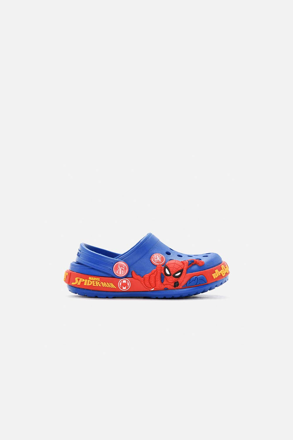 SUECO DE SPIDER-MAN AZUL Y ROJO PARA NIÑO