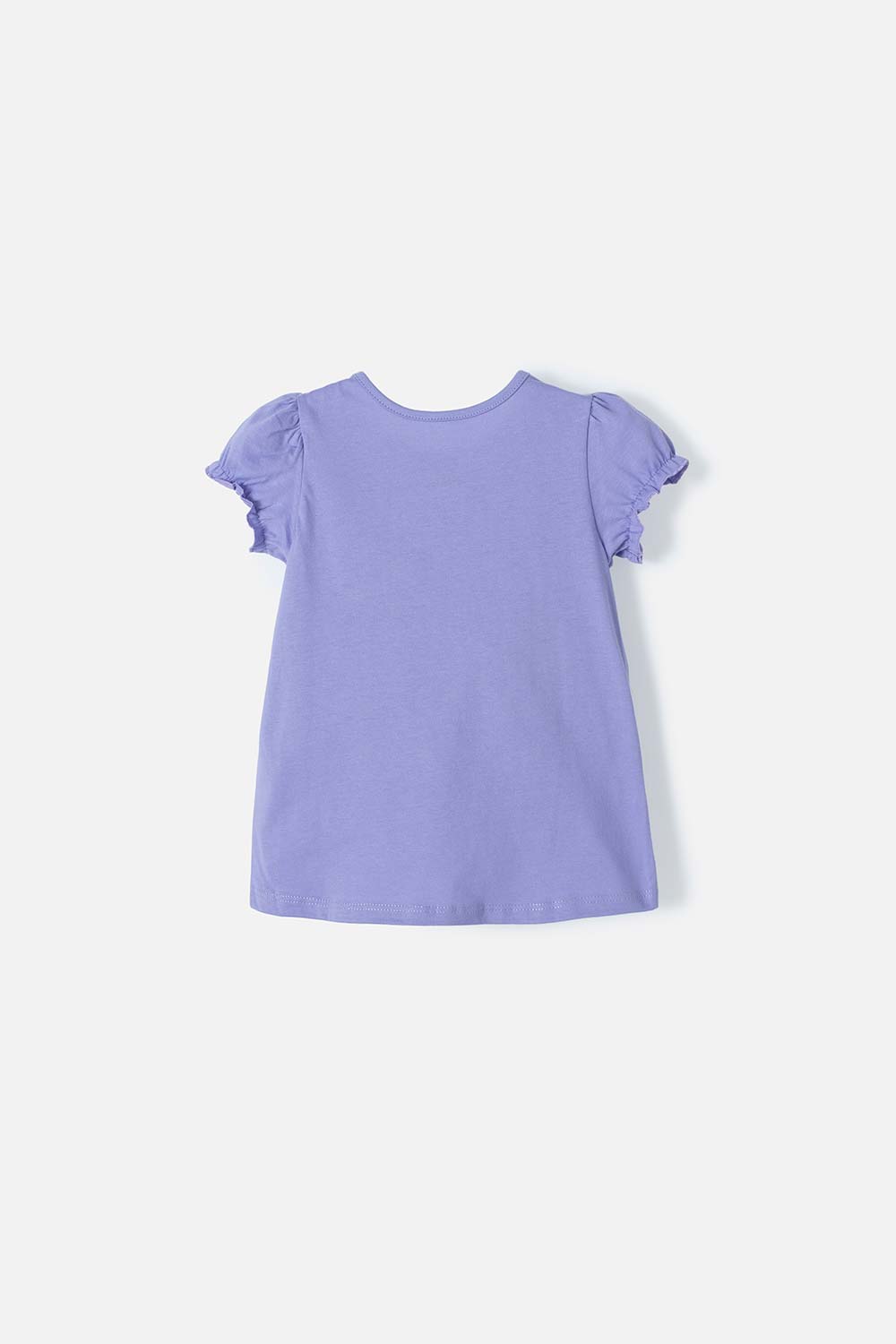 CAMISETA DE PAW PATROL MANGA CORTA LILA PARA NIÑA 2T A 5T