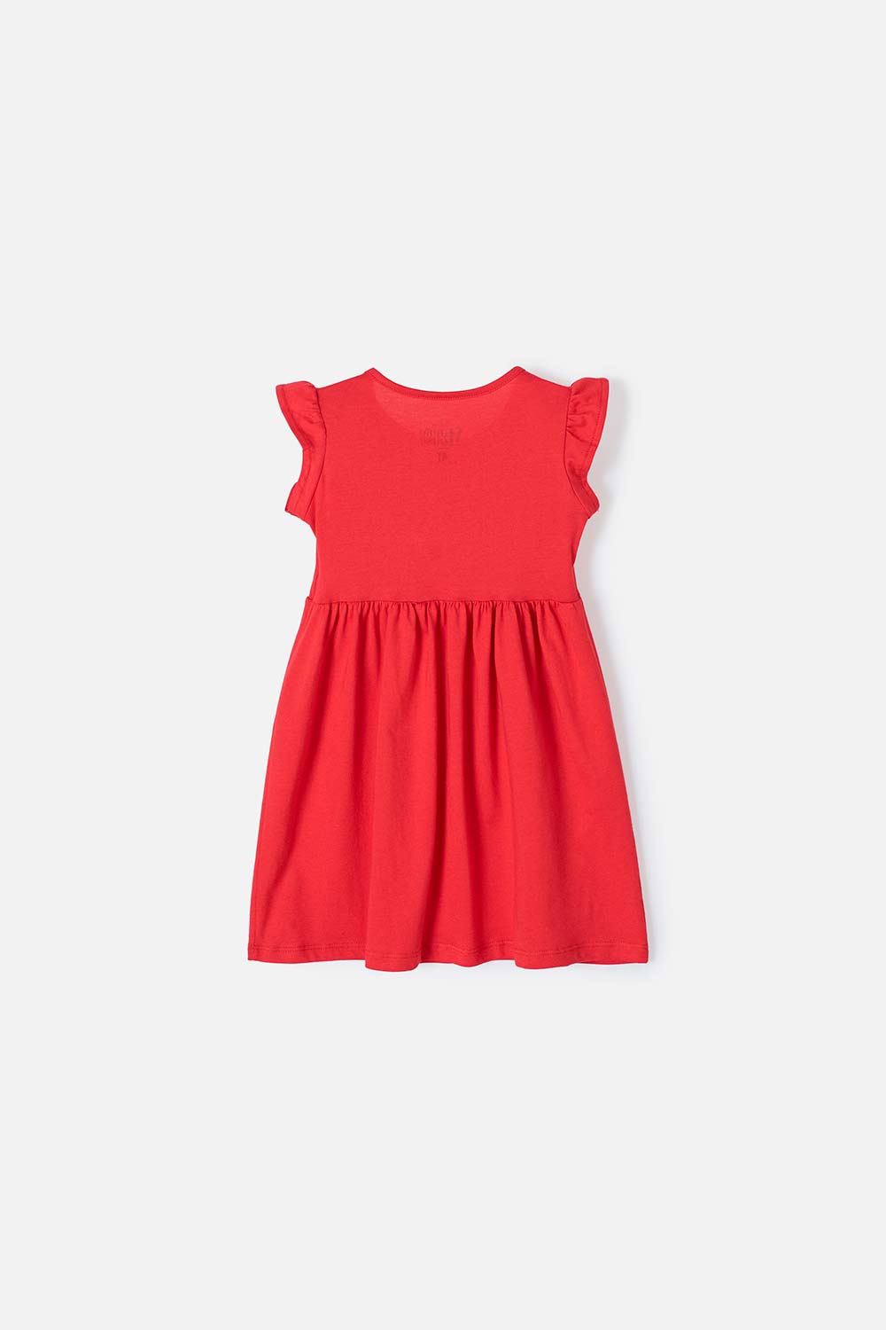 VESTIDO DE MINNIE MOUSE CON BOLERO EN MANGA ROJO PARA NIÑA 2T A 5T