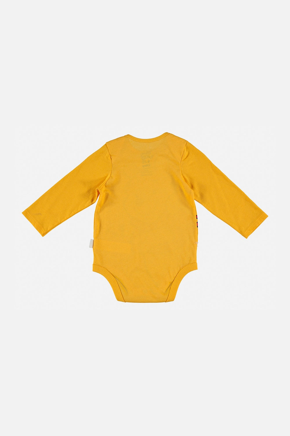 BODY DE WINNIE THE POOH MANGA LARGA AMARILLO PARA BEBÉ UNISEX