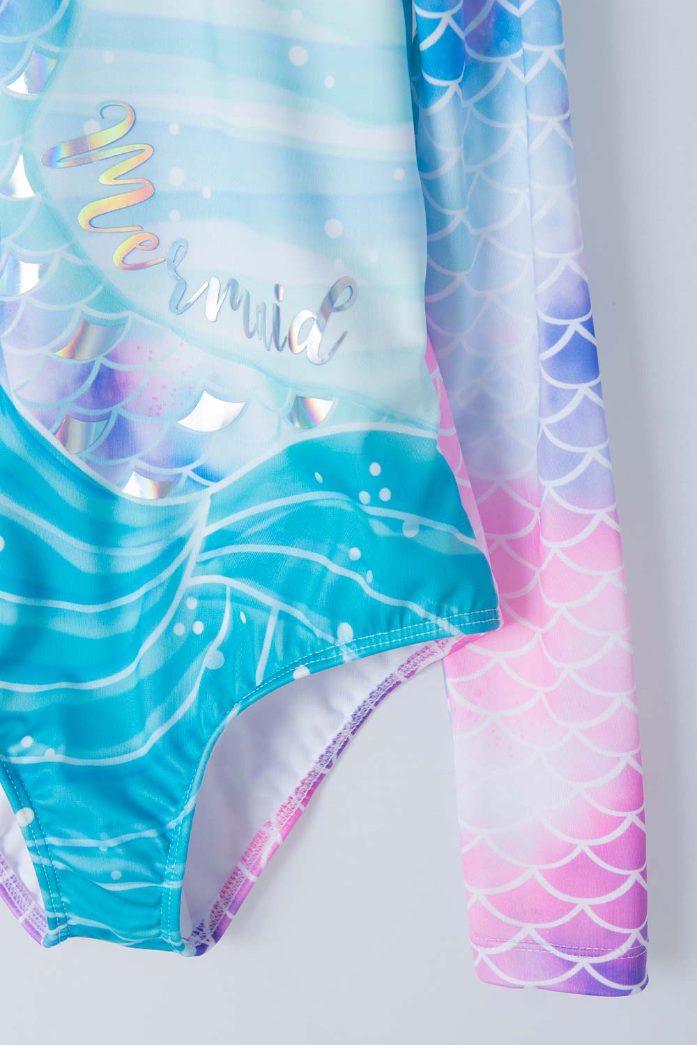 VESTIDO DE BAÑO MIC MANGA LARGA MULTICOLOR PARA NIÑA