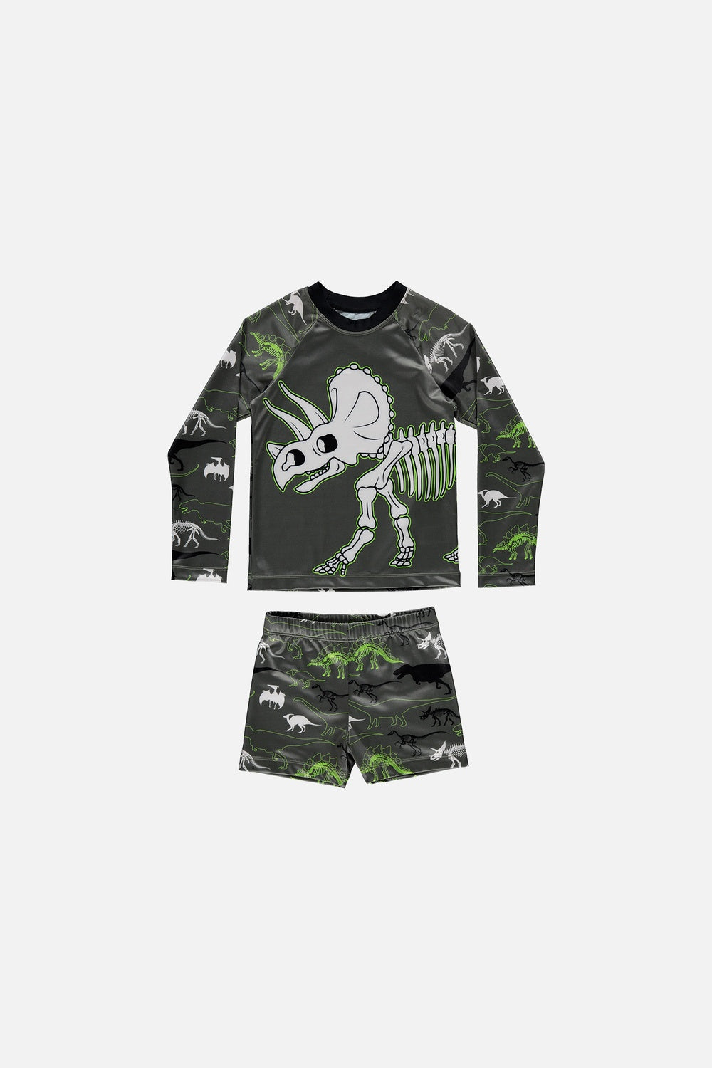 CONJUNTO DE BAÑO DE MIC VERDE PARA NIÑO