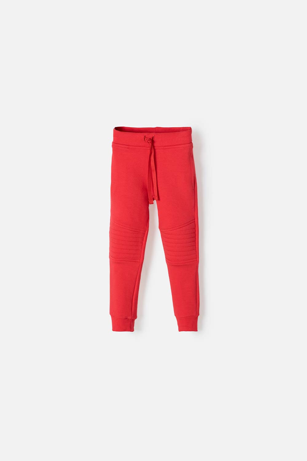 JOGGER DE BEBÉ NIÑO, PANTALÓN LARGO, ROJO DE LITTLEMIC.