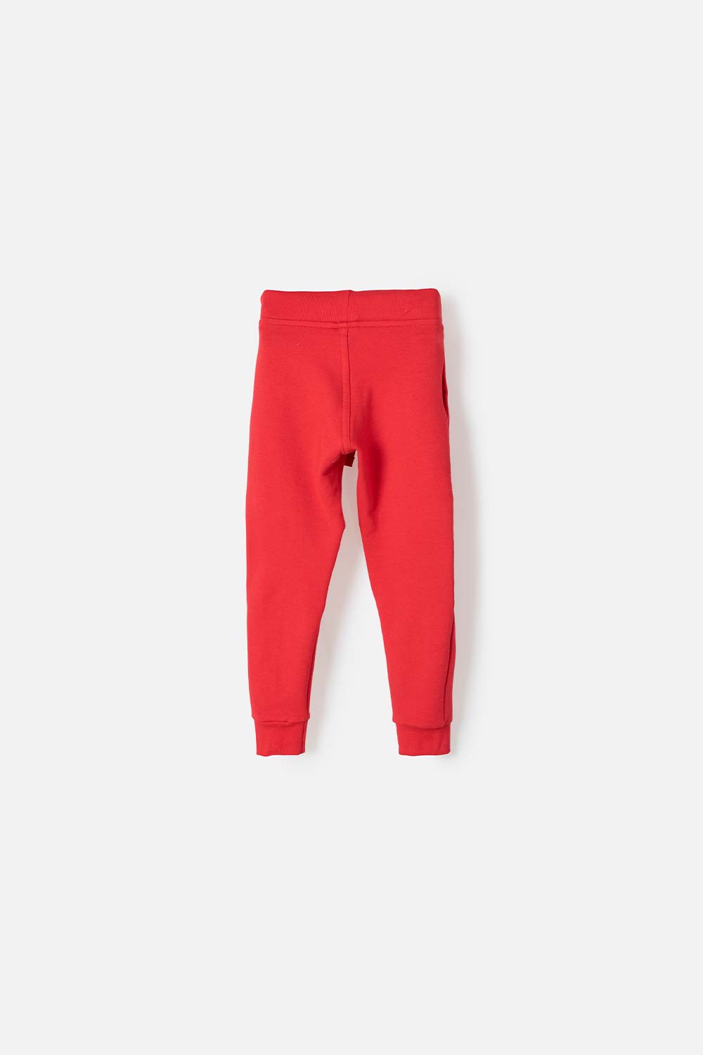 JOGGER DE BEBÉ NIÑO, PANTALÓN LARGO, ROJO DE LITTLEMIC.