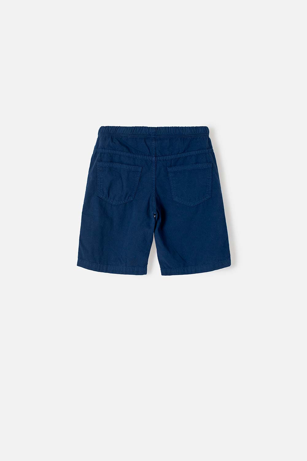 BERMUDA DE MIC  CON BOLSILLOS AZUL PARA NIÑO