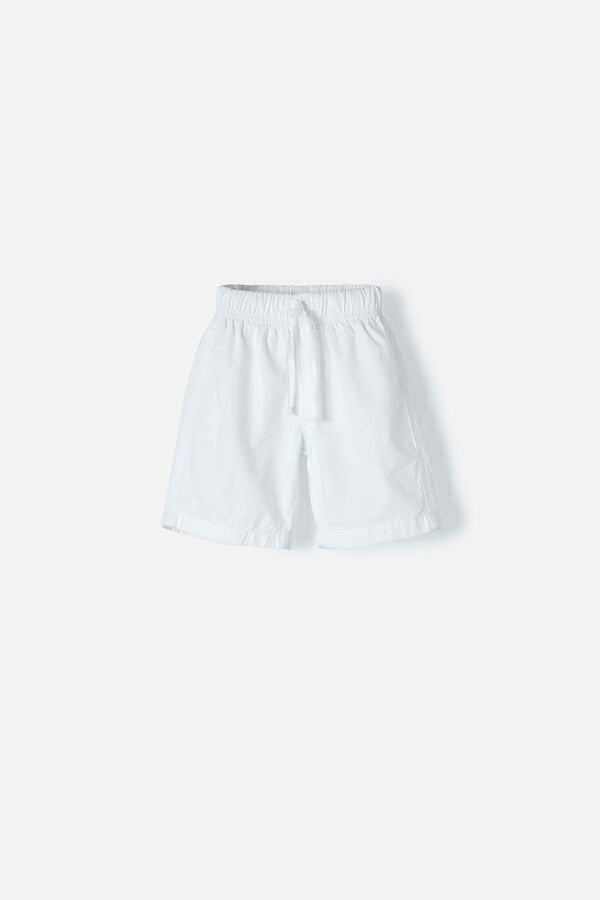 BERMUDA DE LITTLEMIC CON CORDÓN BLANCO PARA NIÑO 2T A 5T