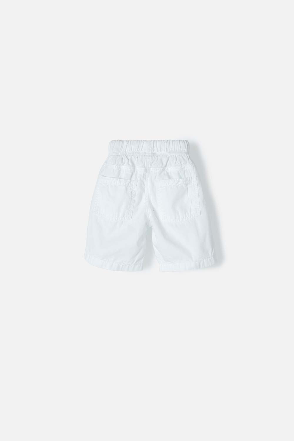 BERMUDA DE LITTLEMIC CON CORDÓN BLANCO PARA NIÑO 2T A 5T