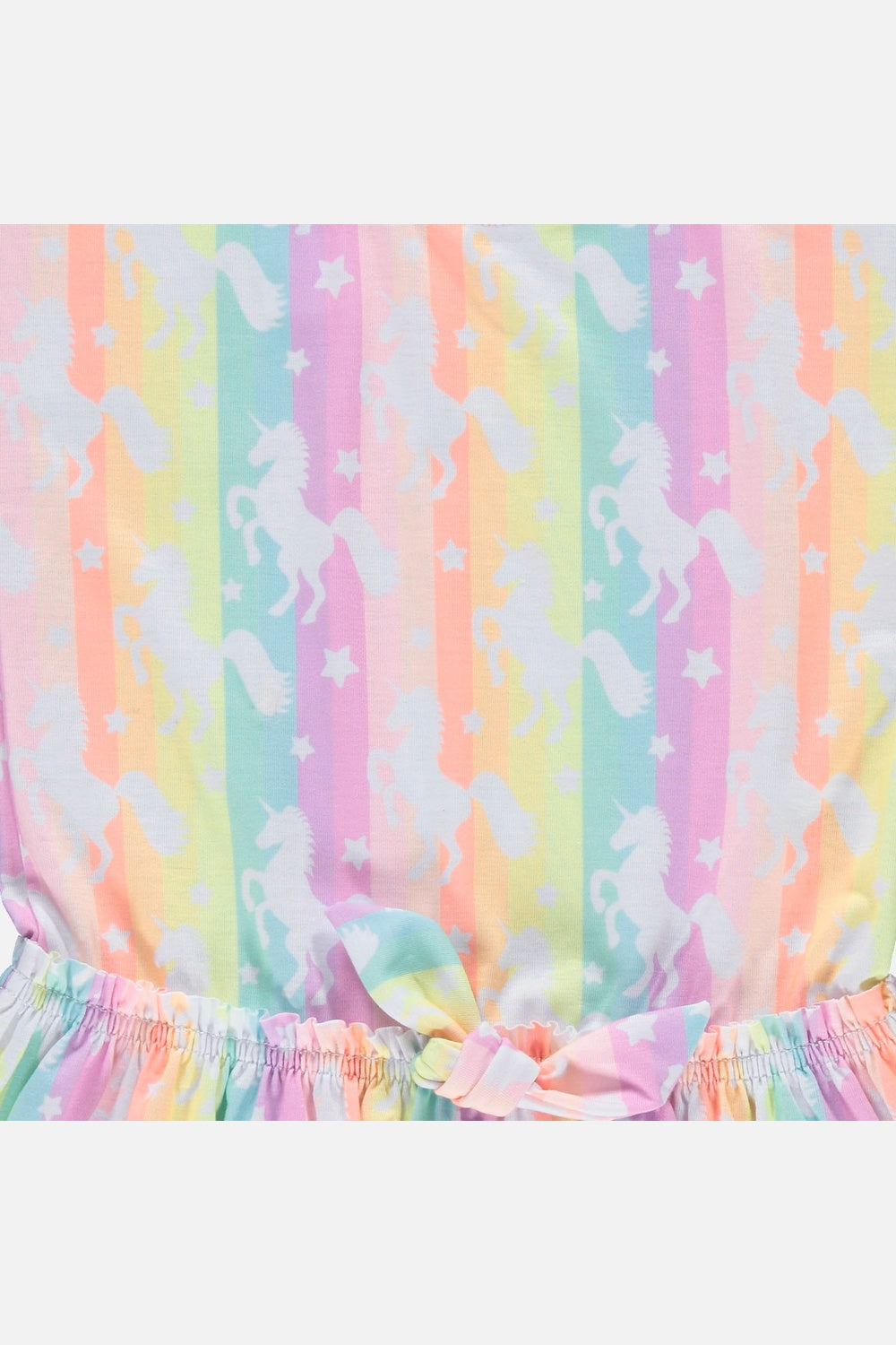 VESTIDO MIC MANGA CORTA MULTICOLOR PARA NIÑA
