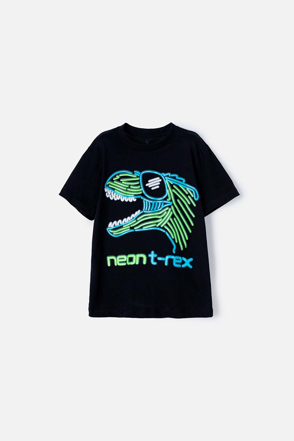 CAMISETA DE MIC MNAG CORTA NEGRO PARA NIÑO
