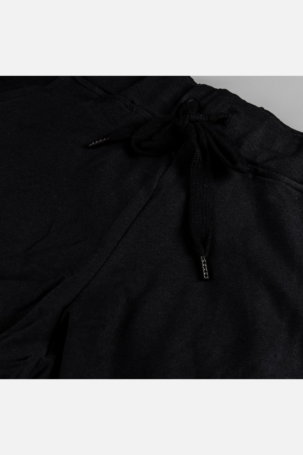 SHORT DE MIC CON CORDON NEGRO PARA TEEN NIÑA