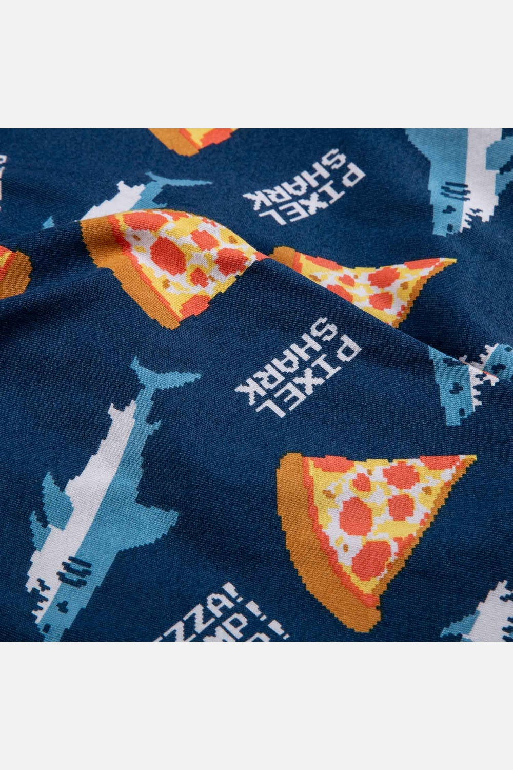 PIJAMA DE MIC CON PANTALÓN LARGO GRIS Y AZUL PARA NIÑO