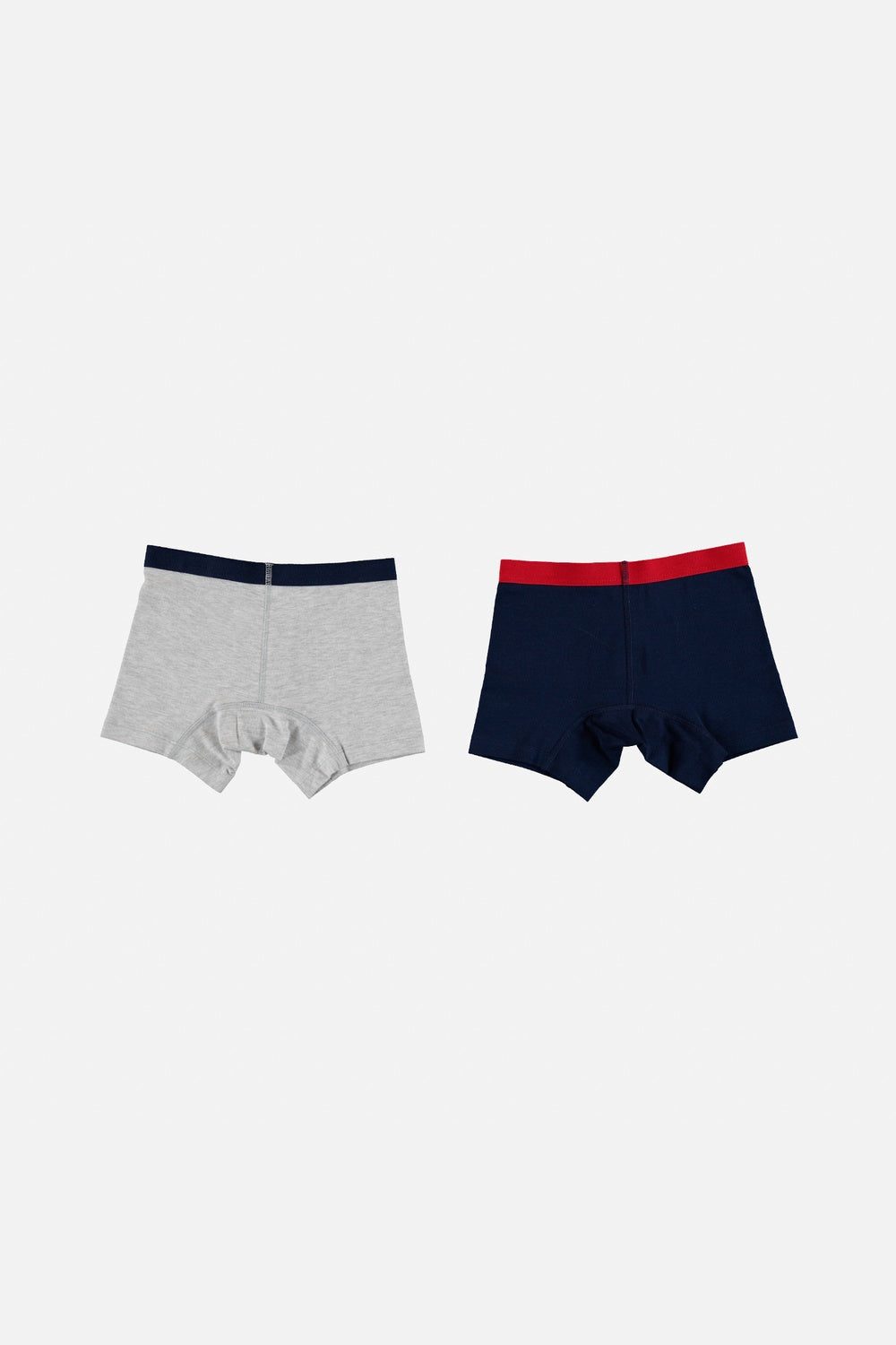 PACK X2 BOXER DE MIC AZUL Y GRIS PARA NIÑO