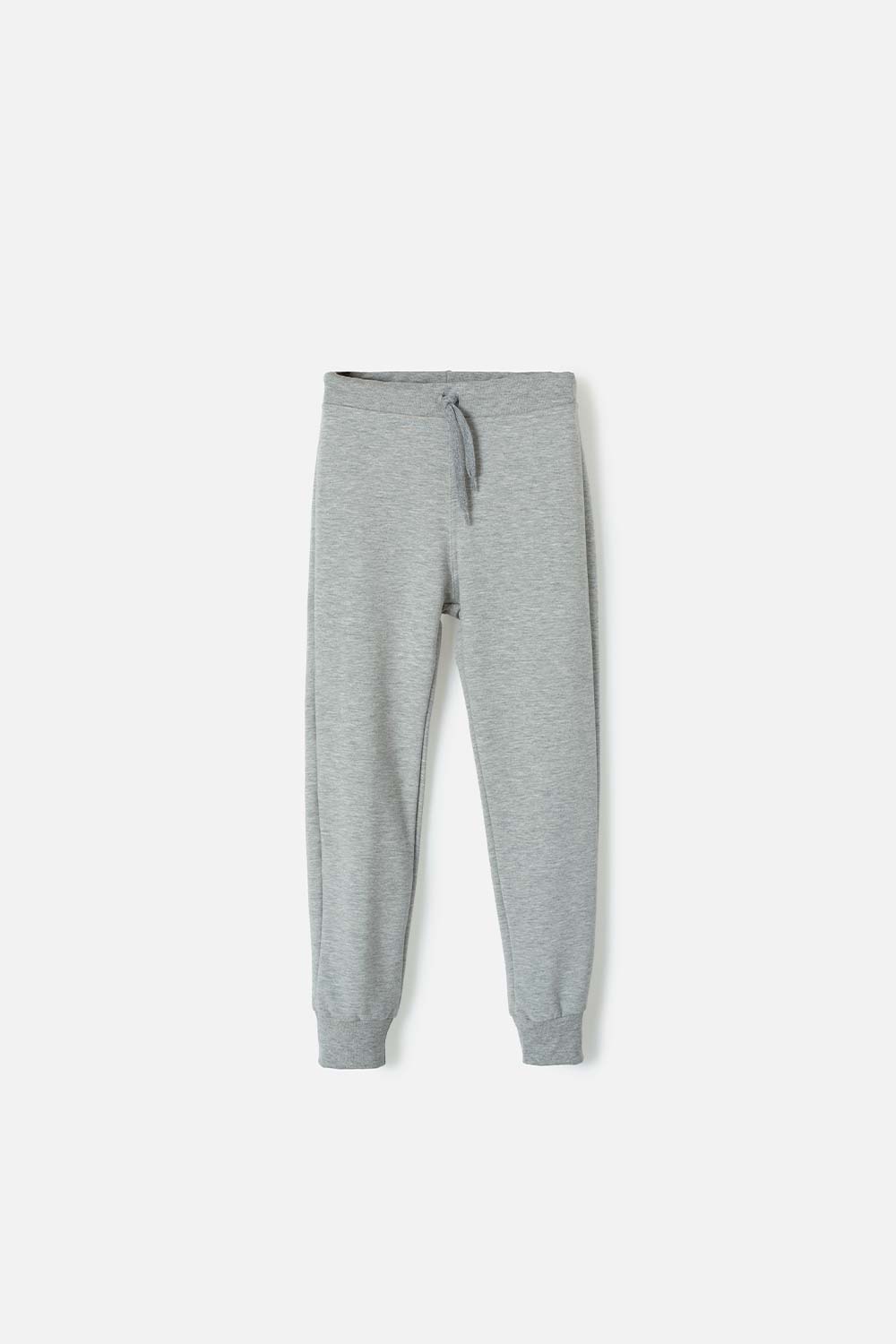 JOGGER DE MIC CON CORDÓN GRIS PARA NIÑO