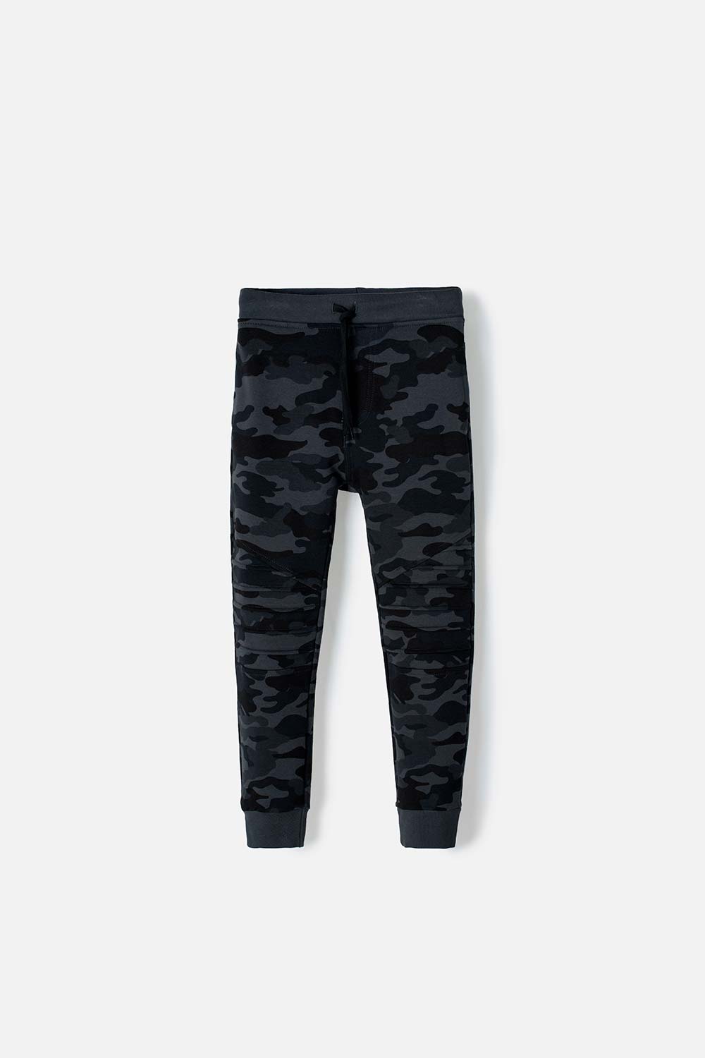 JOGGER DE MIC CON CORDÓN GRIS PARA NIÑO