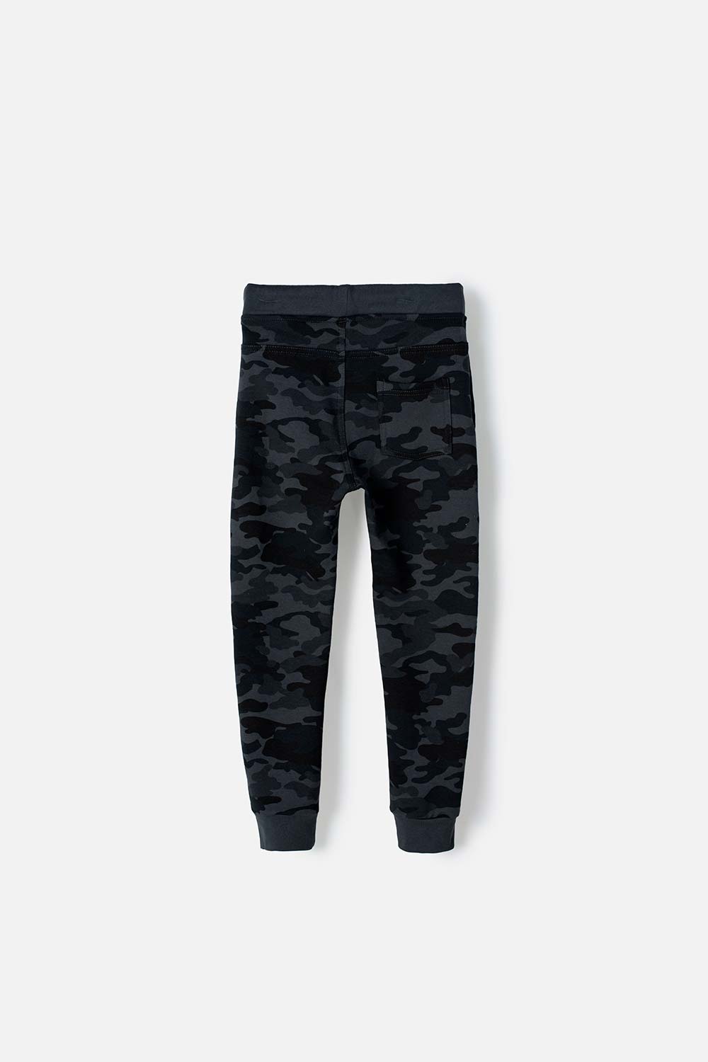 JOGGER DE MIC CON CORDÓN GRIS PARA NIÑO