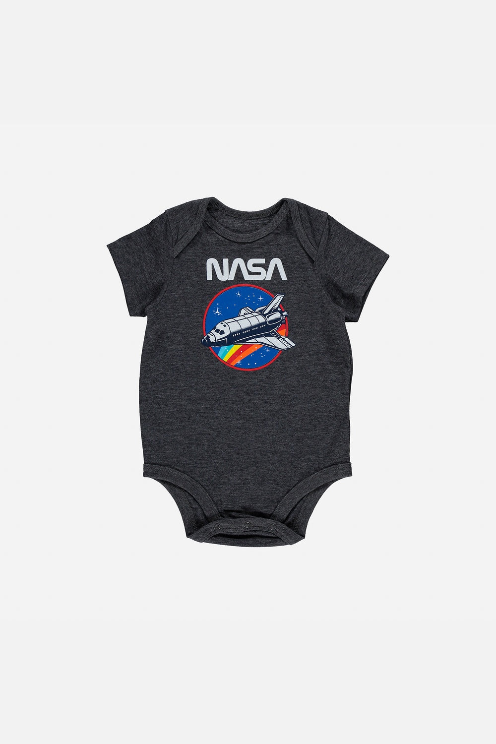 BODY DE LITTLEMIC MANGA CORTA GRIS PARA BEBÉ NIÑO