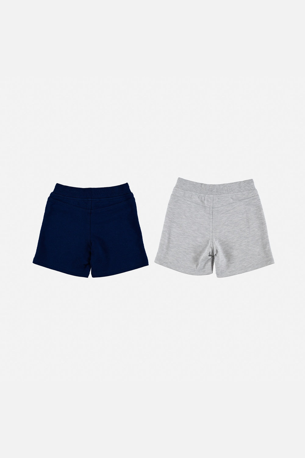 BERMUDA X2 DE LITTLEMIC GRIS Y AZUL PARA NIÑO 2T A 5T