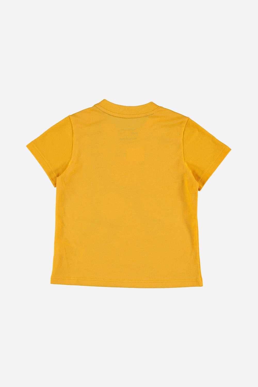 CAMISETA LITTLEMIC AMARILLA MANGA CORTA PARA BEBÉ NIÑO