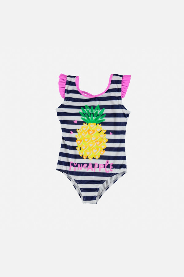 VESTIDO DE BAÑO DE MIC MANGA SISA MULTICOLOR PARA NIÑA