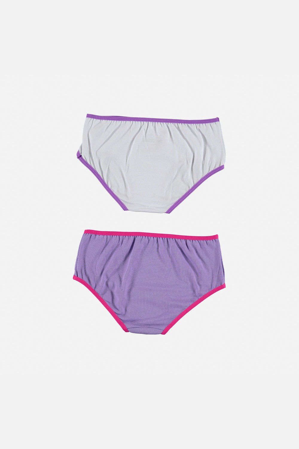 PACK X2 PANTIES DE MIC MULTICOLOR PARA NIÑA