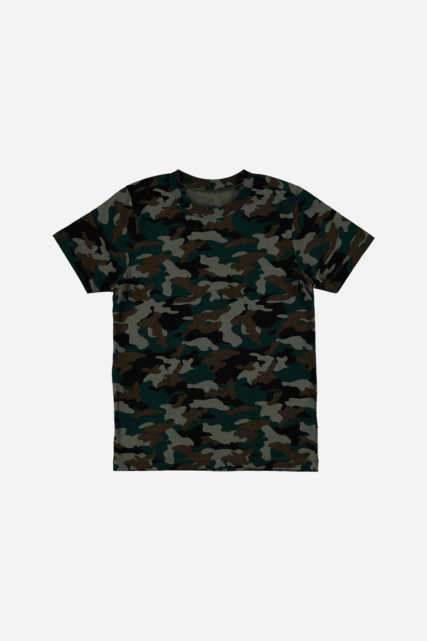 CAMISETA DE MIC MANGA CORTA VERDE PARA NIÑO