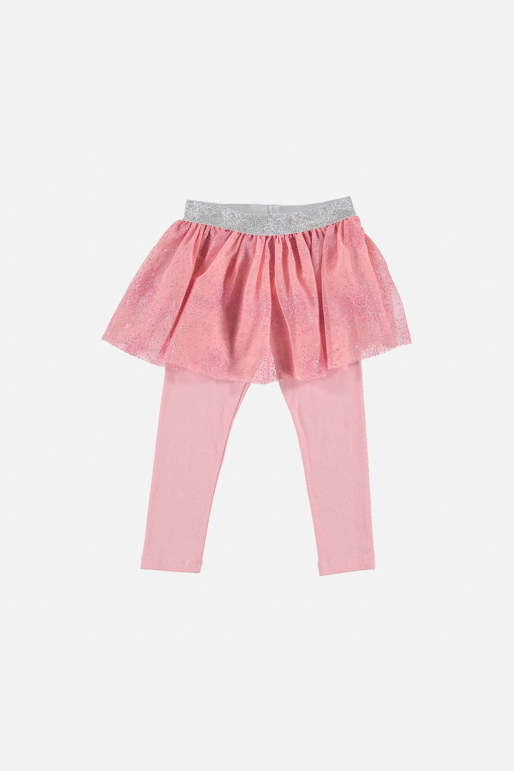 LEGGINS LITTLEMIC CON TUTÚ ROSADO PARA NIÑA 2T A 5T
