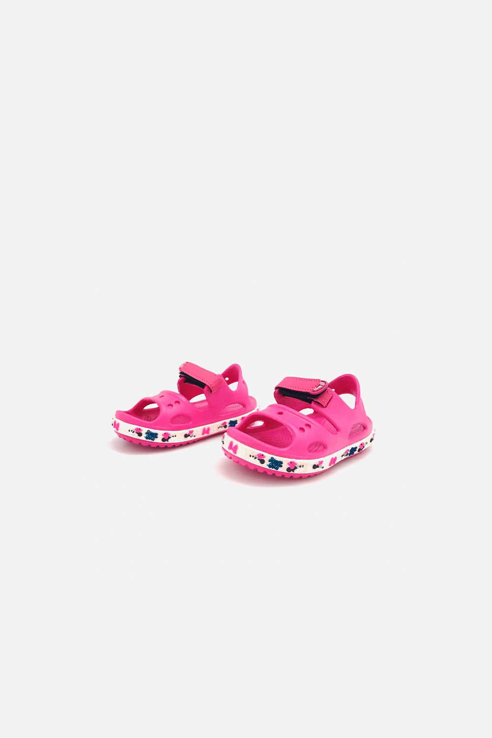 SANDALIA DE MINNIE MOUSE ROSADA PARA NIÑA