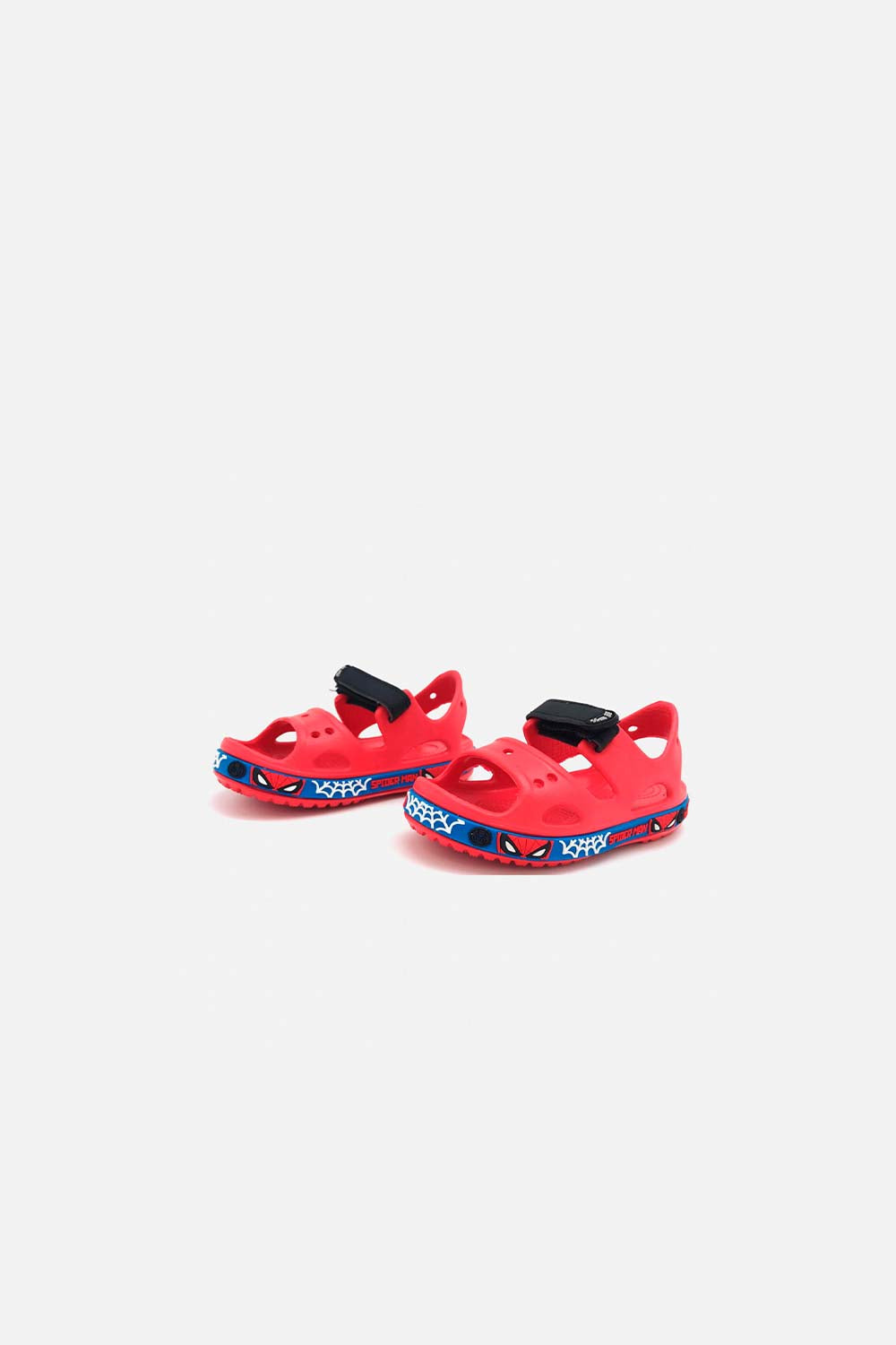 SANDALIA DE SPIDER-MAN ROJAS PARA NIÑO
