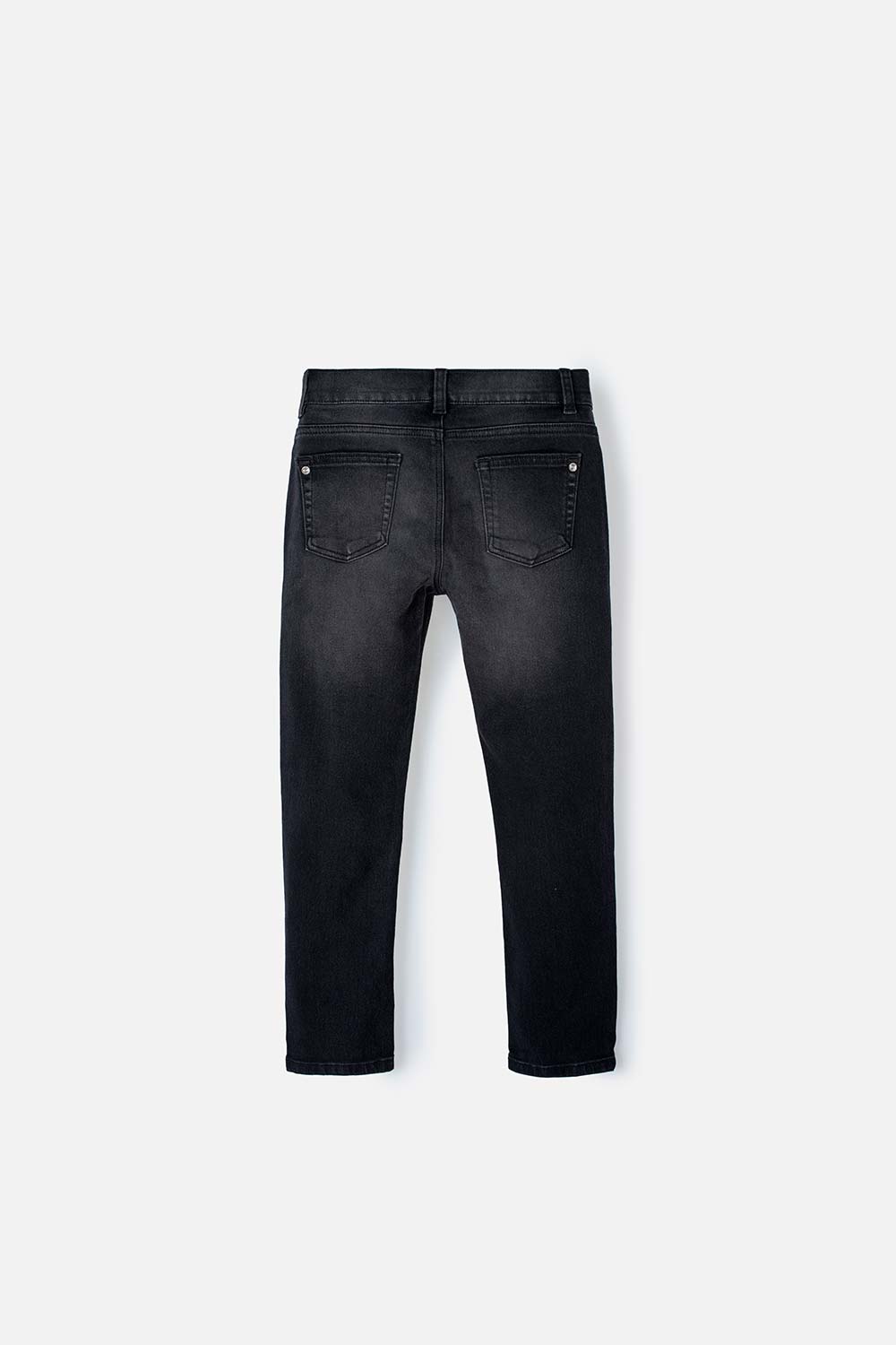 JEAN MIC CON BOLSILLO DELANTEROS BLACK DENIM PARA NIÑO