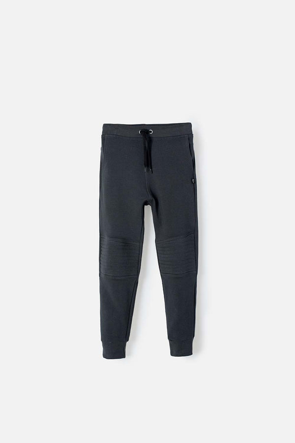 JOGGER DE MIC CON CORDÓN GRIS PARA NIÑO