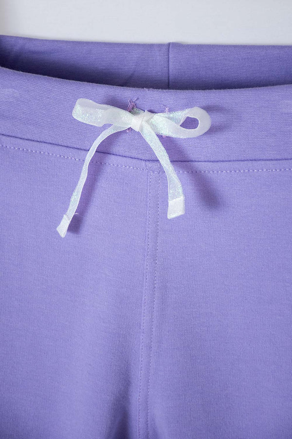 JOGGER DE MIC MORADO PARA NIÑA