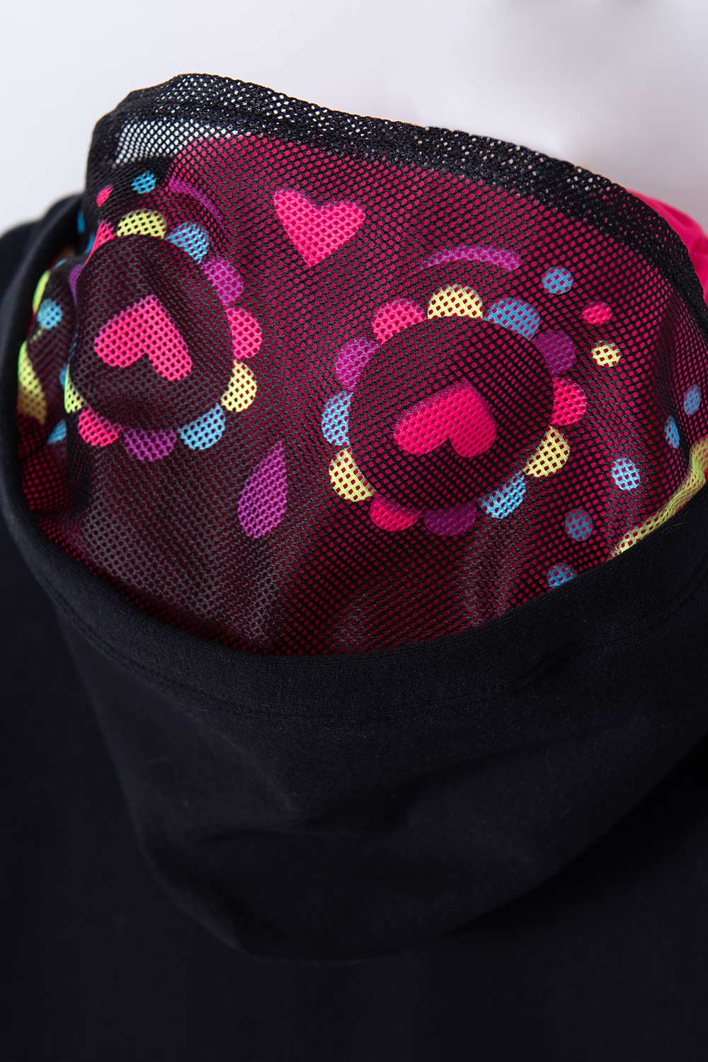 BUZO DE MIC CATRINA CON CAPUCHA NEGRO PARA NIÑA